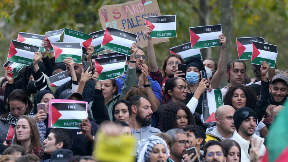 Des manifestations pro-palestiniennes dans le monde entier : aux Etats- Unis, en Angleterre et partout en Europe.