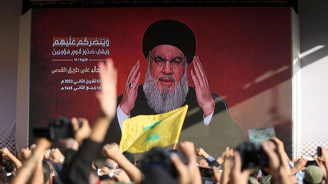Hassan Nasrallah, le chef du puissant Hezbollah pro-iranien et allié du Hamas