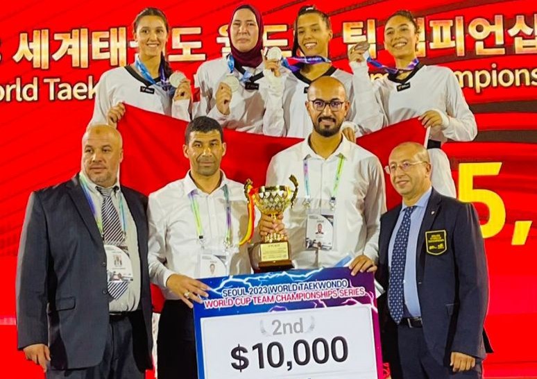 Championnats du monde de taekwondo (Corée) : la sélection nationale féminine vice-championne du monde par équipes