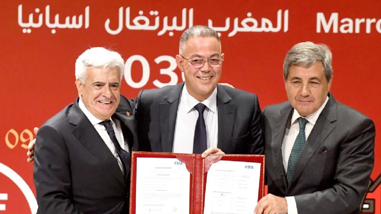 Le Maroc, le Portugal et l’Espagne signent officiellement l’accord de candidature pour l'organisation de la Coupe du monde de la FIFA 2030
