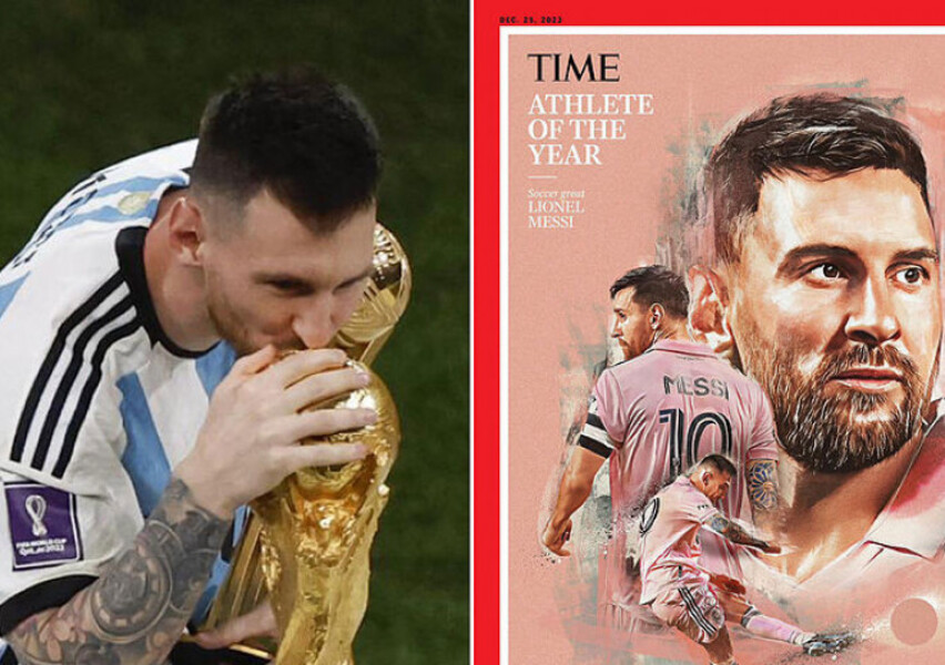 Messi désigné sportif de l'année par le magazine Time