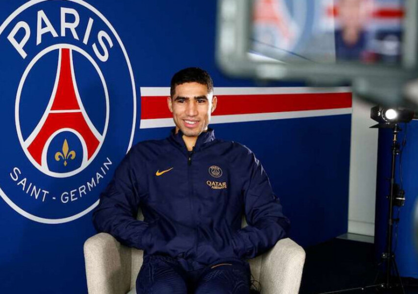 L'Equipe : Achraf Hakimi dans le onze type de l’année 2023