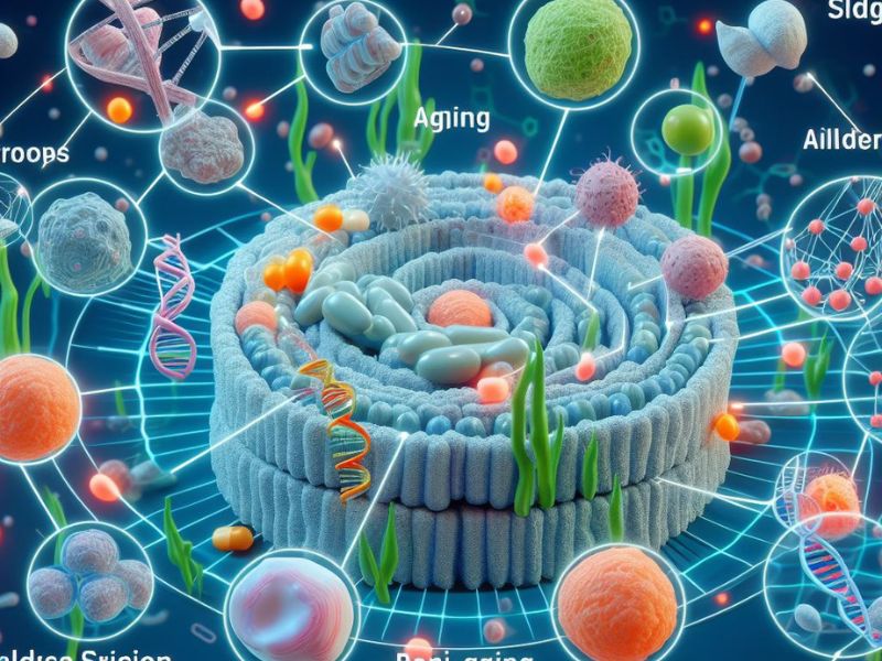 Une protéine qui pourrait ralentir le vieillissement cellulaire			