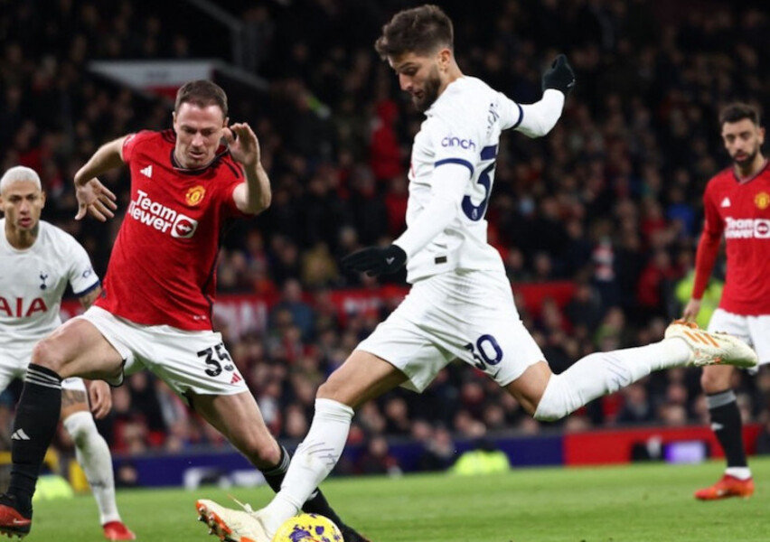 Premier League : Tottenham accroche Manchester United, Aston Villa au ralenti