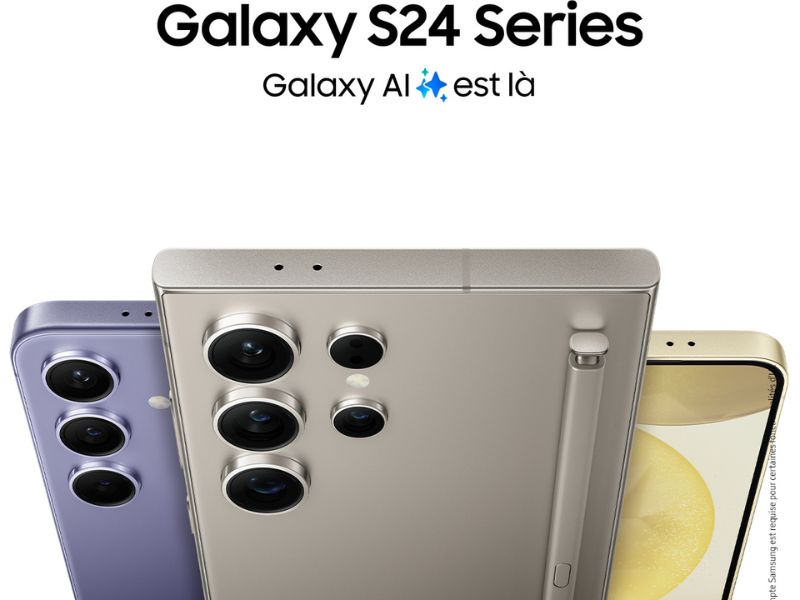 Entrez dans la Nouvelle Ère de l’IA Mobile avec la Série Samsung Galaxy S24