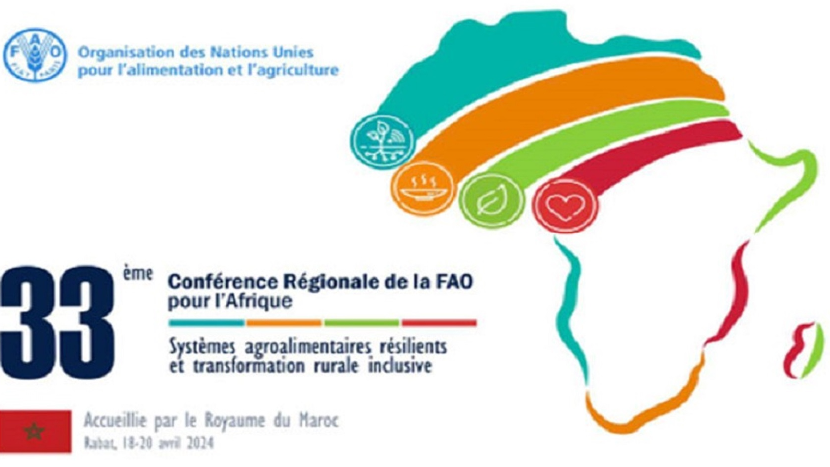 Le Maroc présidera la 33e session de la conférence régionale de la FAO pour l’Afrique