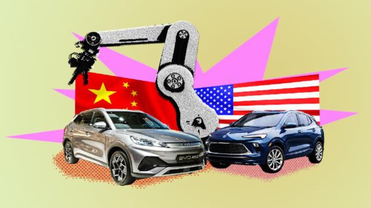 La guerre des données : L'affrontement commercial Américano-Chinois dans l'industrie automobile