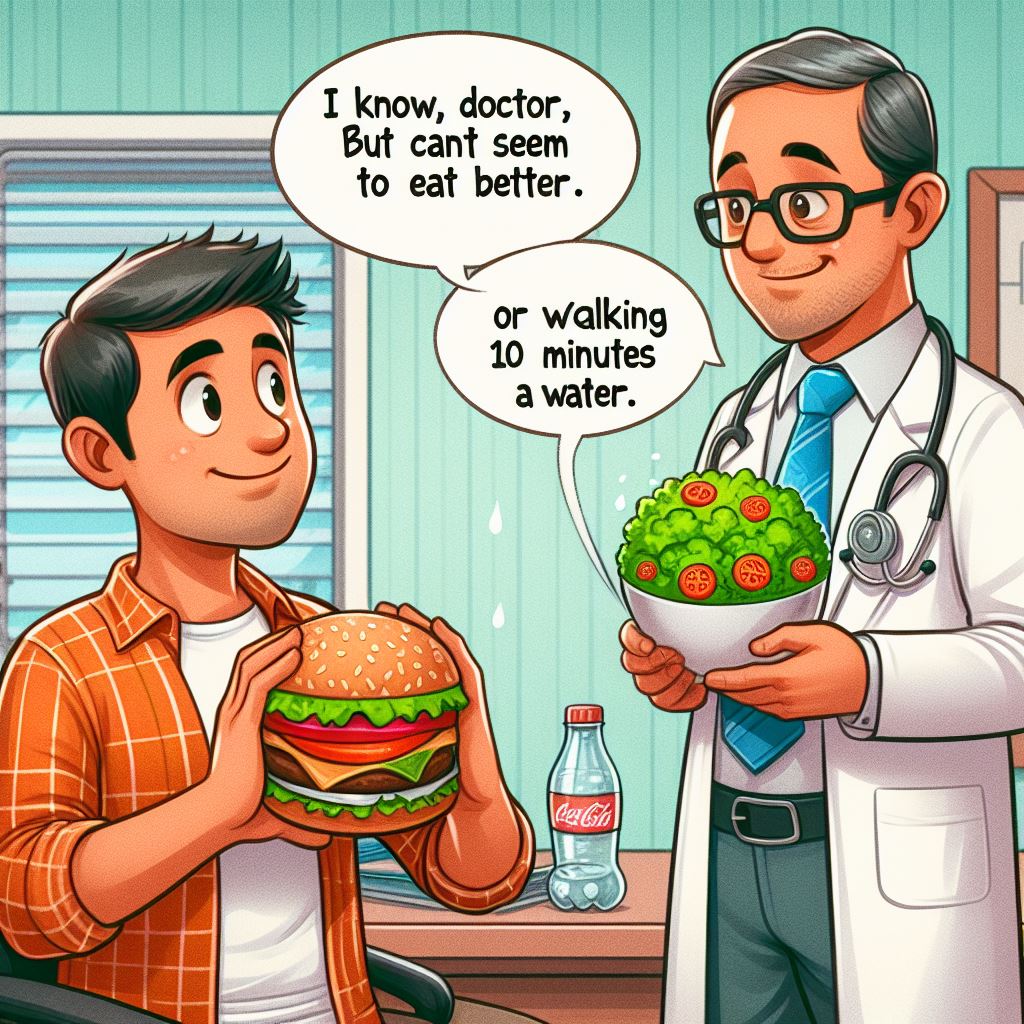 Je sais docteur, mais je n'y arrive pas !