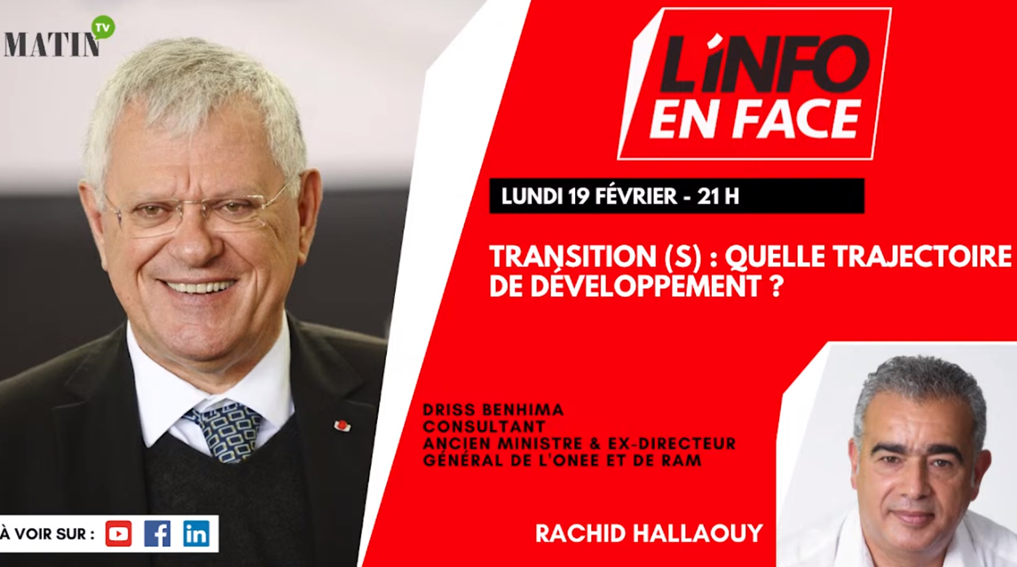 Lecture de Driss Benhima : Pénurie d'eau, décarbonation, chômage, Casablanca...