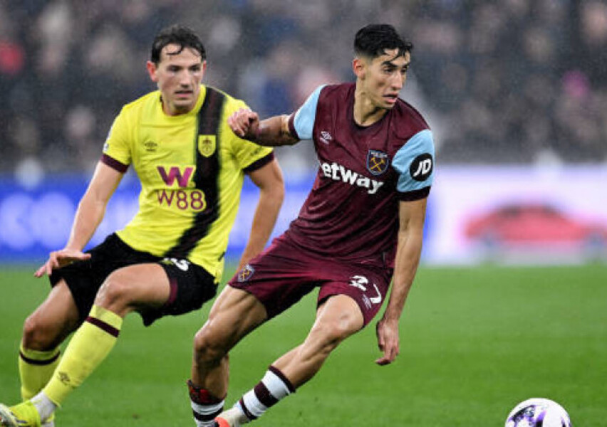Premier League : avec Nayef Aguerd, West Ham frustre Burnley (2-2)