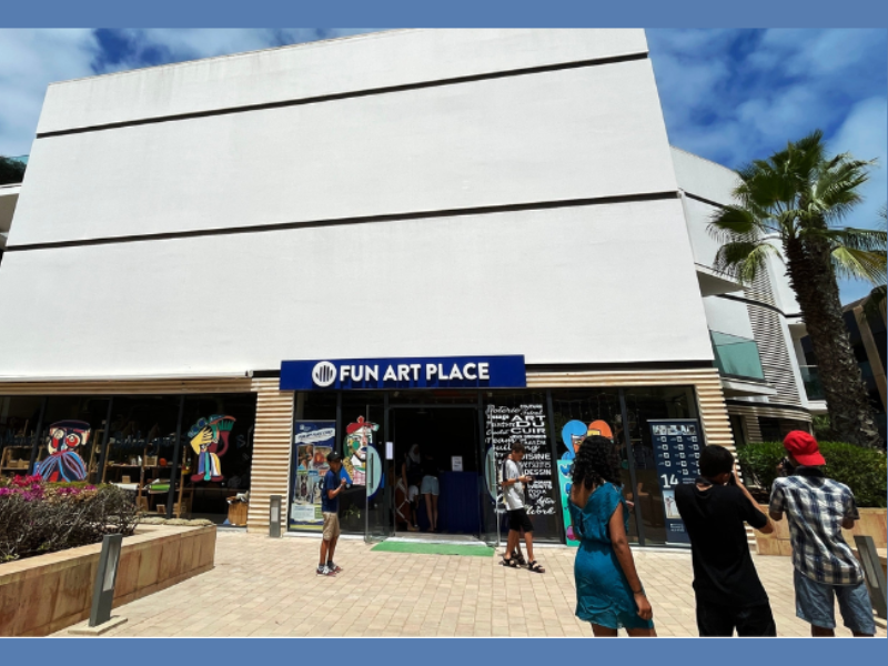 Fun art place: Un espace artistique au cœur d'Anfa Place Mall