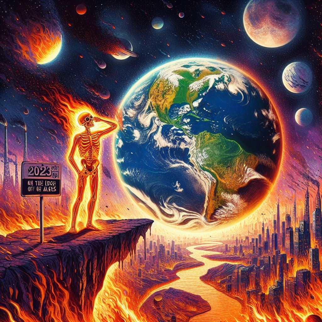 Au bord du gouffre, je regarde moi aussi ailleurs !