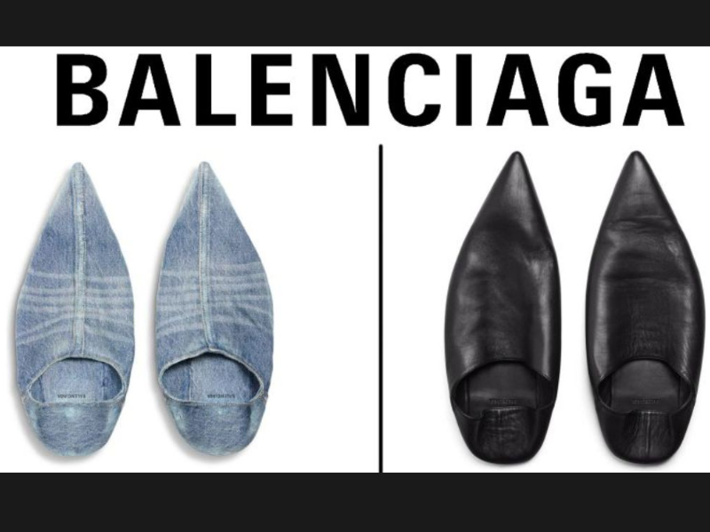 Balenciaga : polémique autour de ses mules inspirées des babouches marocaines