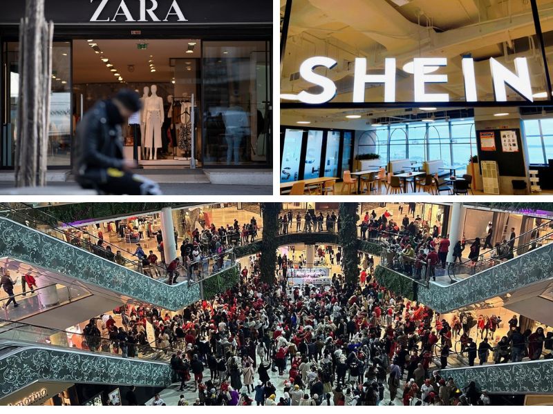 Marché du prêt-à-porter marocain : Zara (34.3%) domine encore le pure player chinois Shein (9.8%)