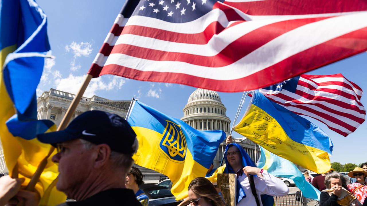 Le déblocage des 61 milliards d'aides américaines pour l'Ukraine  a été décidé le 20 avril