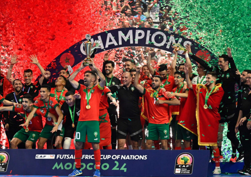 CAN de futsal : champions de cette édition, trois Lions de l'Atlas récompensés