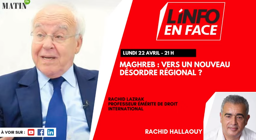 L'Info en Face avec Rachid Lazrak