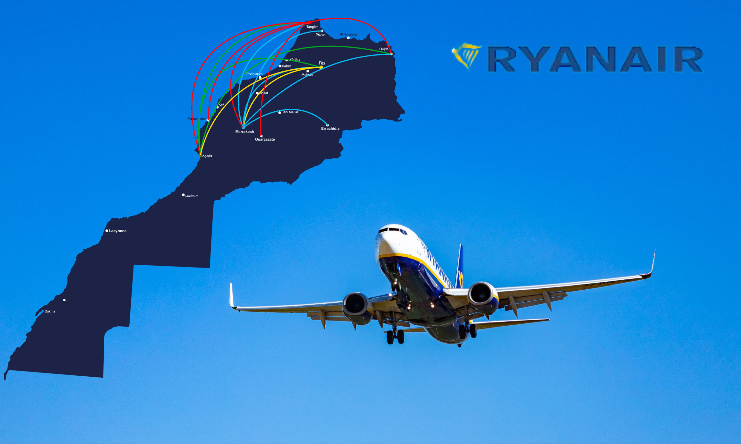 ​Ryanair déçoit ses fans : Le rêve du vol low-cost s'envole au Maroc