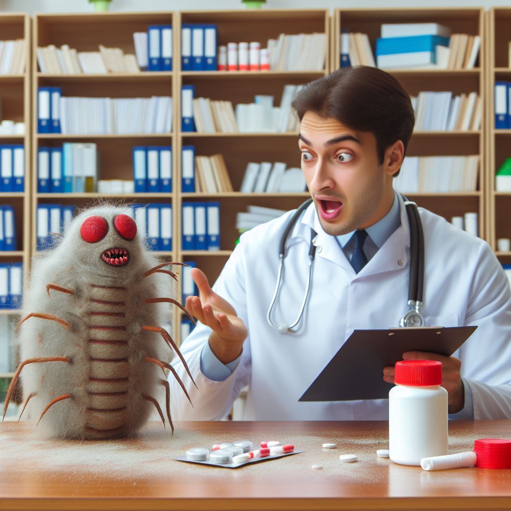 Mon droguiste m'a dit à propos des acariens 