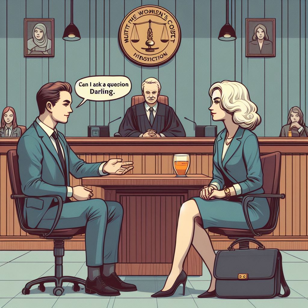 Au tribunal féminin