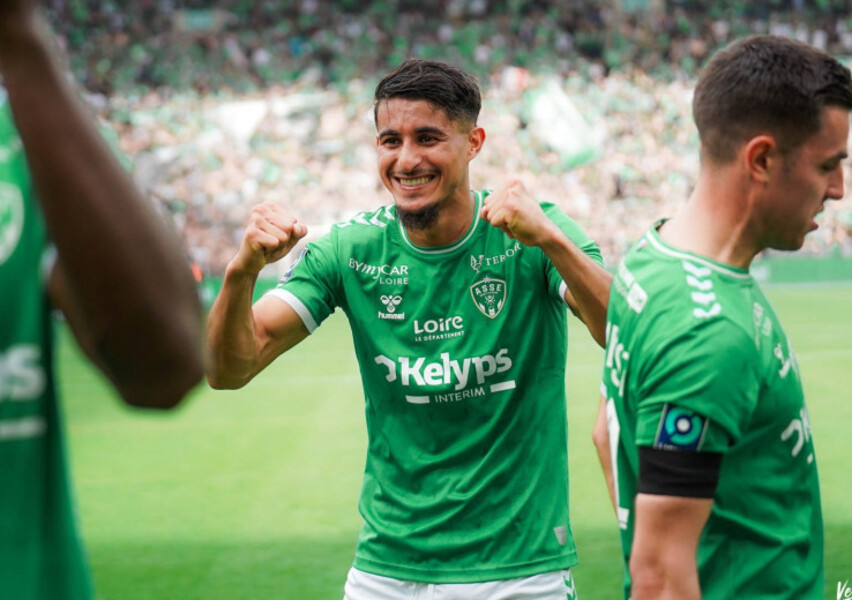Ligue 1 : la fierté d’Aïmen Moueffek après la montée de Saint-Étienne