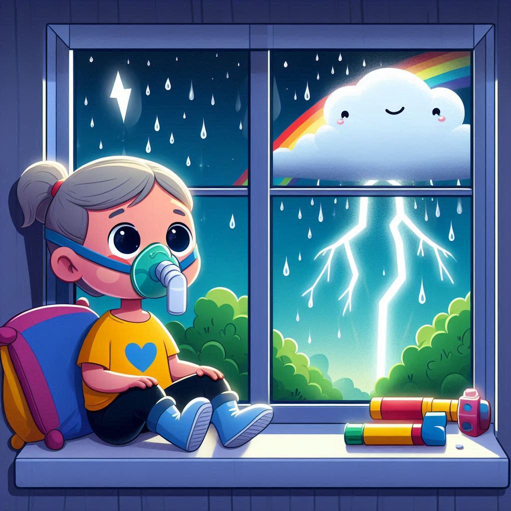 ​Bientôt le mois d'août : Crises d'asthme et orages - Quel lien ?