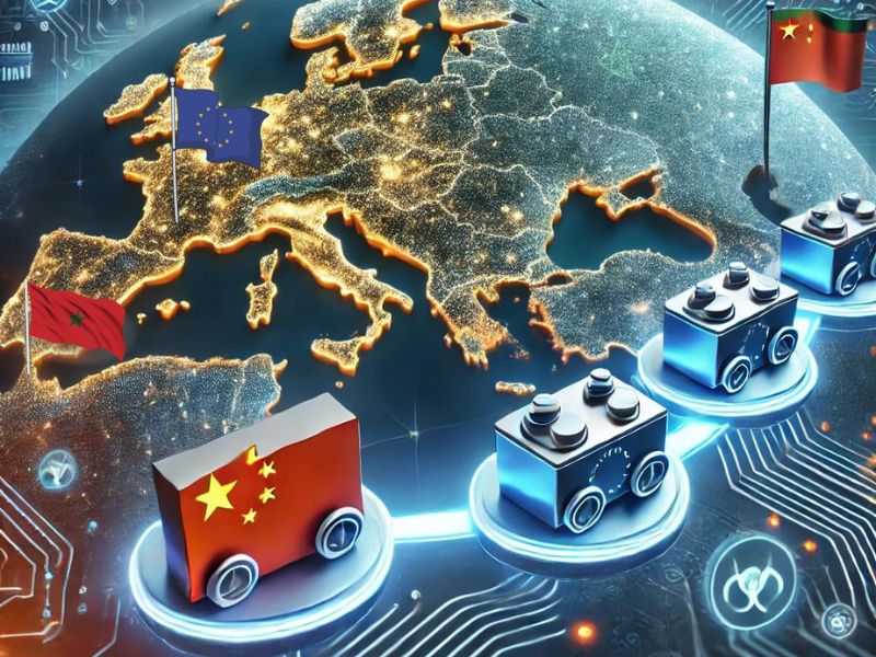 ​La stratégie Sino-Marocaine: La nouvelle route des batterie vers l'Europe