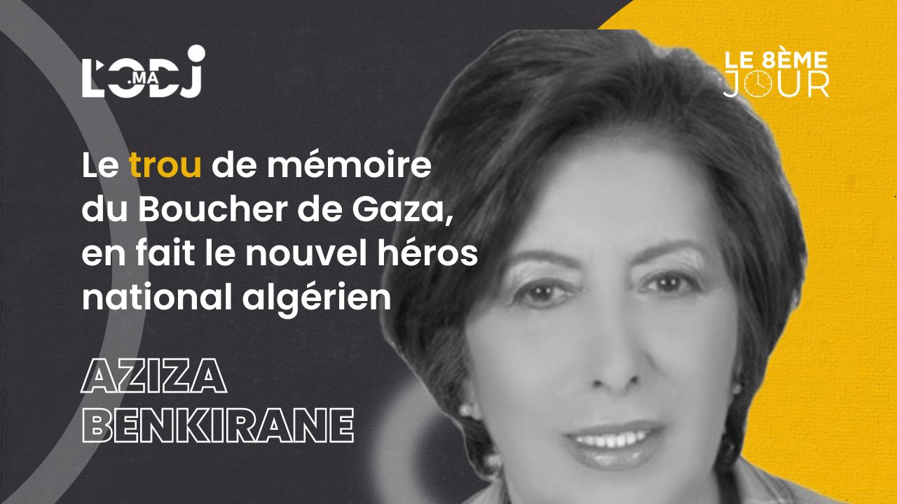 Le trou de mémoire du Boucher de Gaza, en fait le nouvel héros national algérien