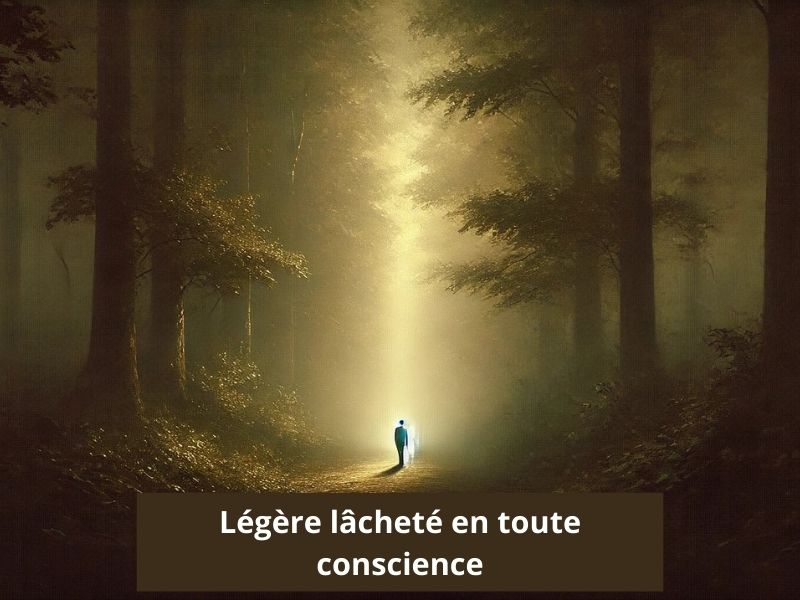 Légère lâcheté en toute conscience