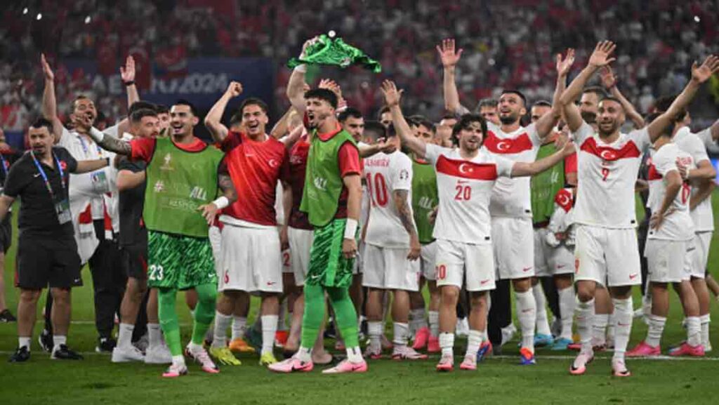 Euro 2024 : Le jour où la Turquie a conquis la zone   "Euro " .