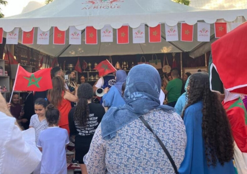 JO de Paris 2024 : le Maroc en grande pompe à la fan zone « Africa Station »