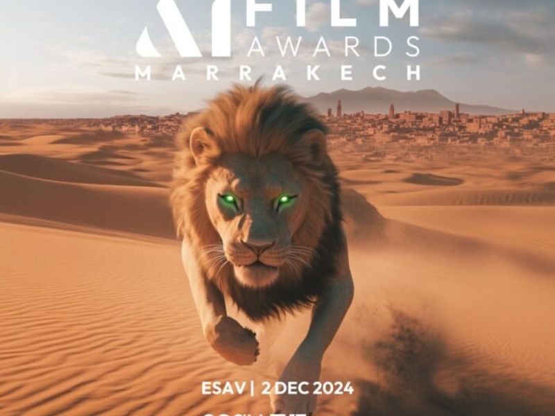 Débarquement des AI Film Awards à Marrakech
