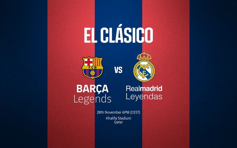 Les Légendes du Clasico : Ronaldinho brille lors du duel historique Real Madrid-Barcelone au Qatar