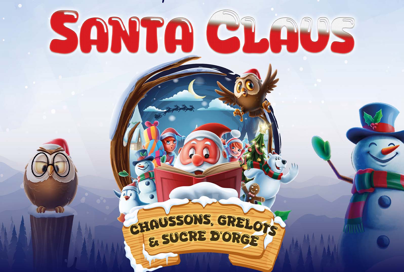 "Santa Claus : Un spectacle magique pour les fêtes à Casablanca et Marrakech