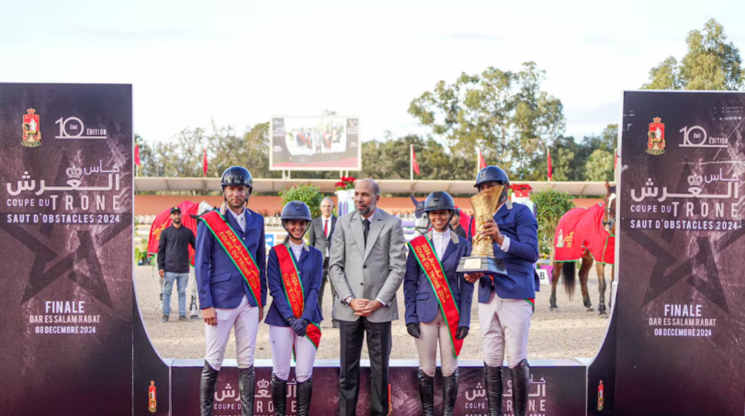 Oued Ykem remporte la 10e édition de la Coupe du Trône de saut d’obstacles