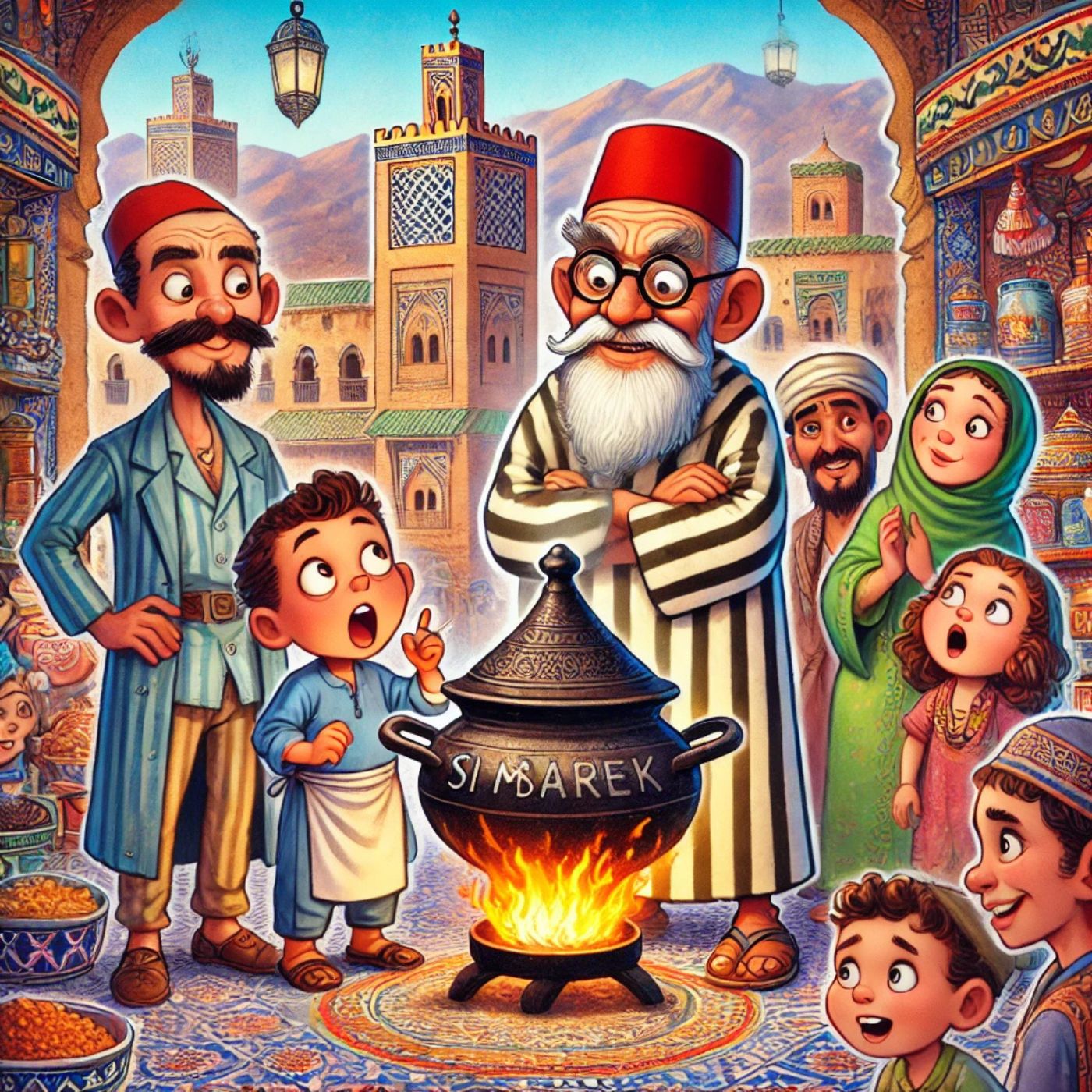 Cartoon vidéo : Le tajine enchanté