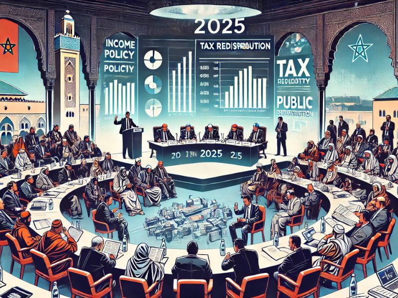 En 2025, le Maroc face à un impératif de débat sur la politique des revenus et la redistribution fiscale