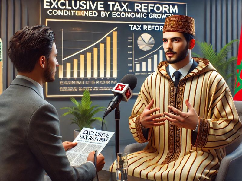 Entretien avec un politicien favorable à une réforme fiscale conditionnée par une croissance économique soutenue