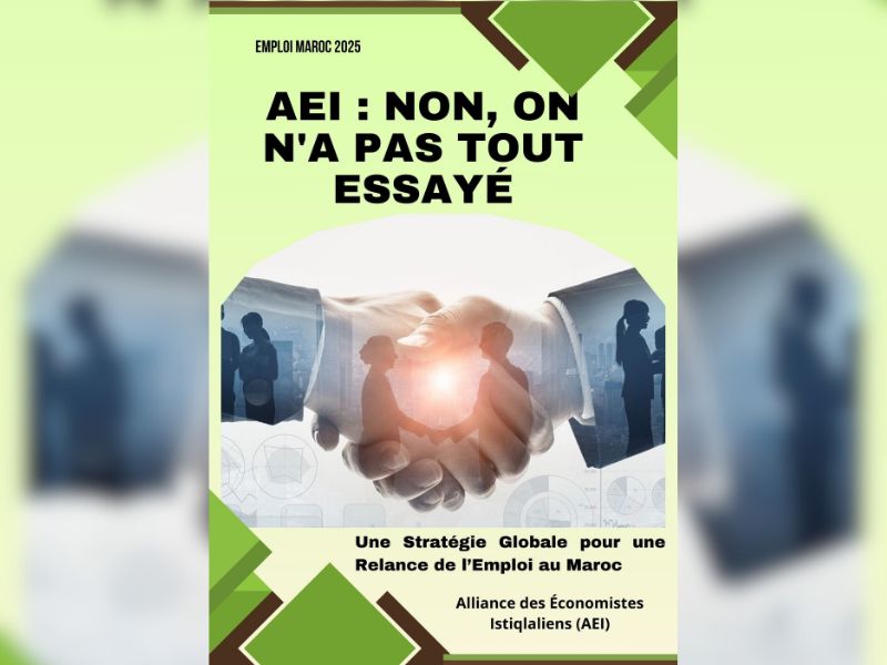 ​AEI : non on n'a pas tout essayé : Une stratégie globale pour une relance de l’emploi au Maroc