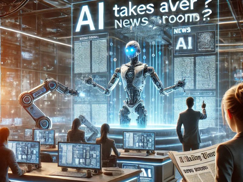 Quand l'IA rédige les journaux : vers une presse sans journalistes ? 