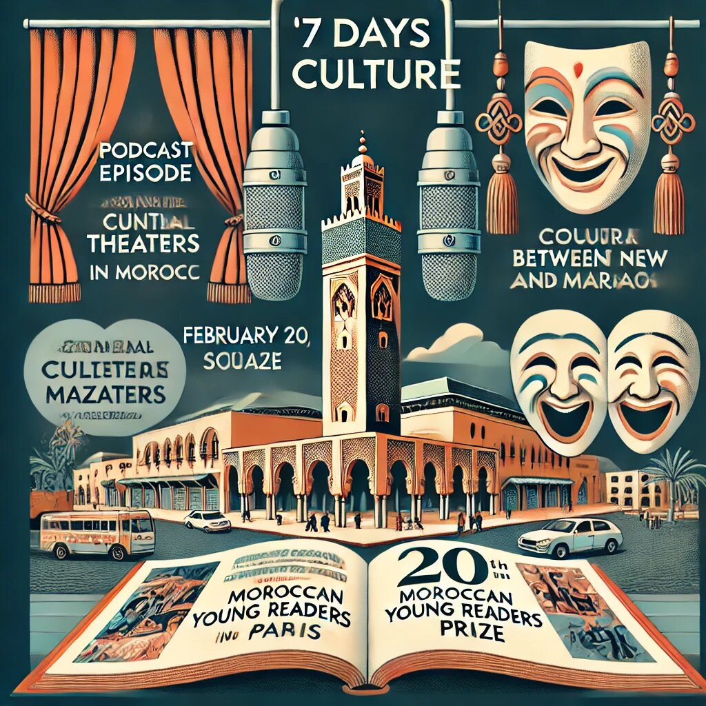 Podcast : L'essentiel de l'actualité "7 Days Culture du 20-02-2025” de la semaine