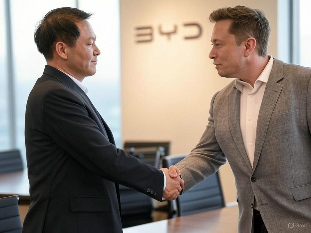 BYD - TESLA : Une alliance en vue ?