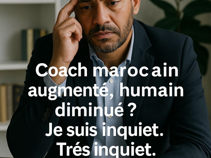 Tribune : Coach augmenté, humain diminué ? je suis inquiet. Très inquiet.