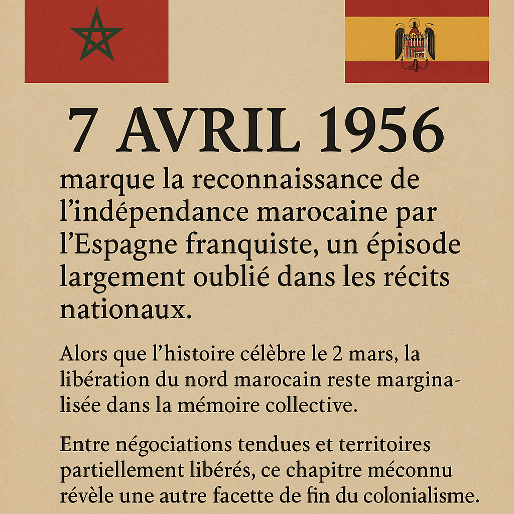 Pourquoi le 7 avril 1956 n’est-il pas dans nos manuels d’histoire ?