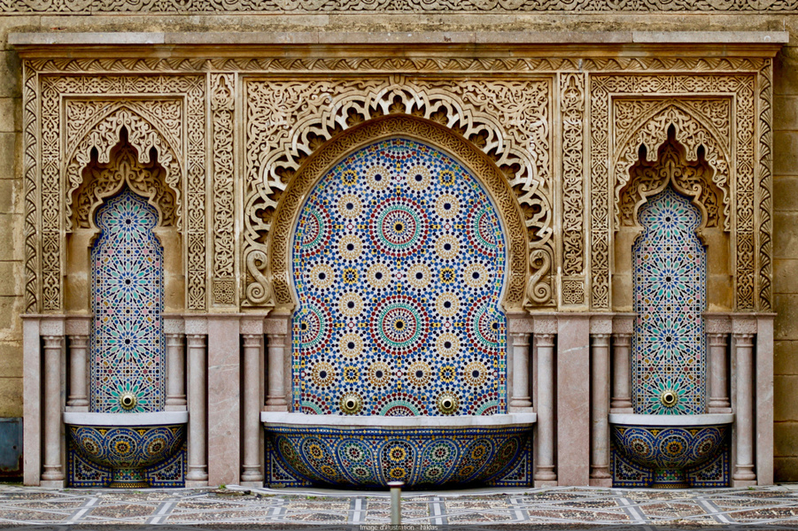 Un village marocain éphémère enchante Paris