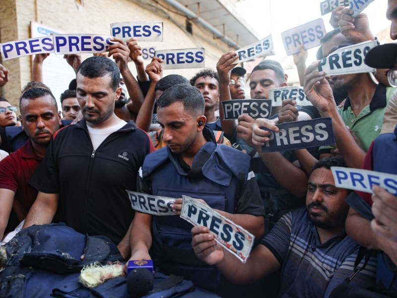 Journalistes ciblés à Gaza : une atteinte à la liberté de presse