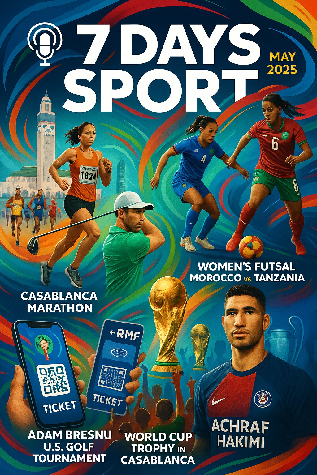 Podcast: l'essentiel de l' actualité "7 Days Sport du 05-05-2025" de la semaine