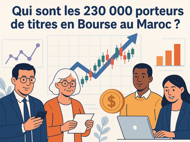 ​Qui sont les 230 000 porteurs de titres en Bourse au Maroc ? 