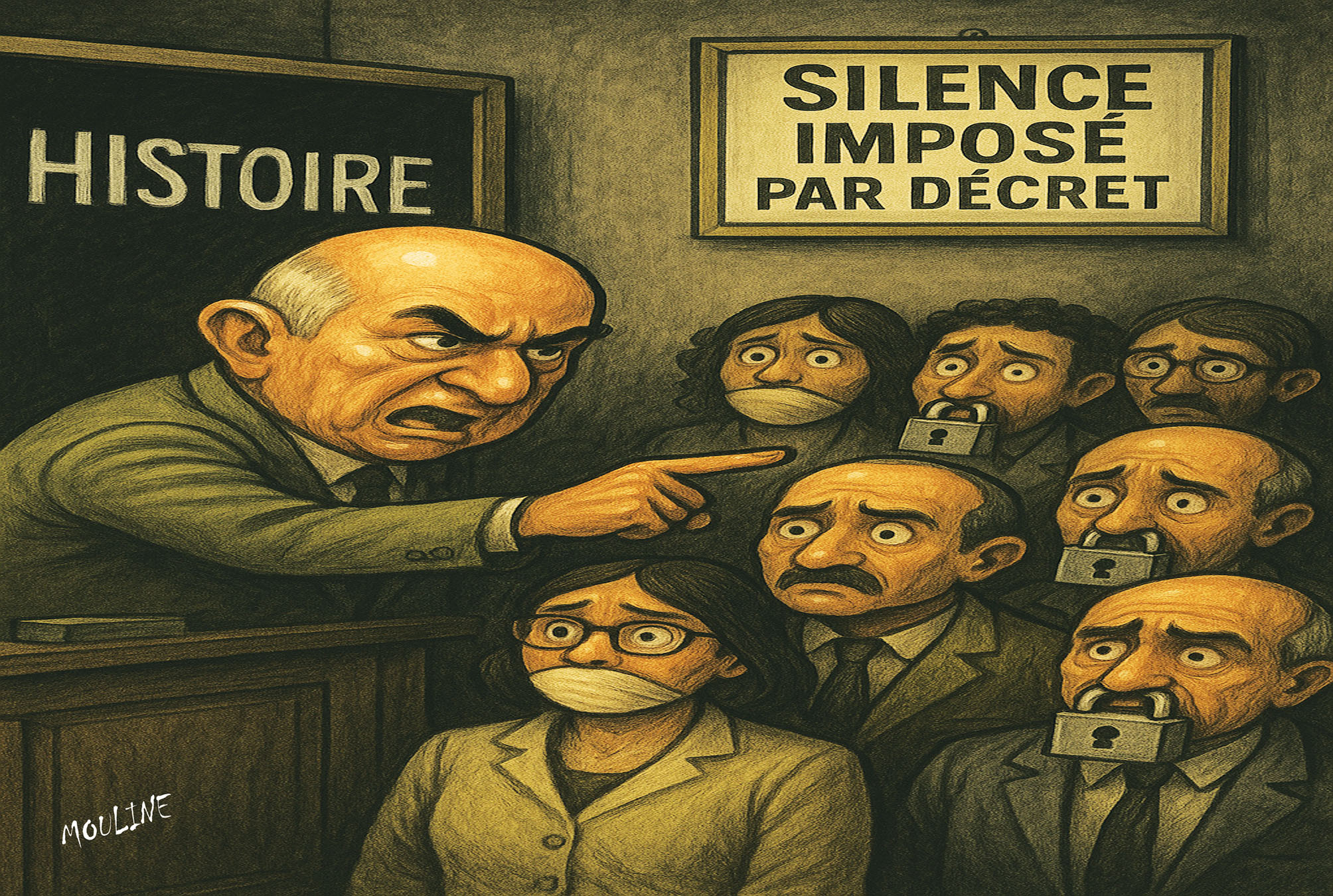 Quand l'historien algérien est réduit au "mode d’avion" !!