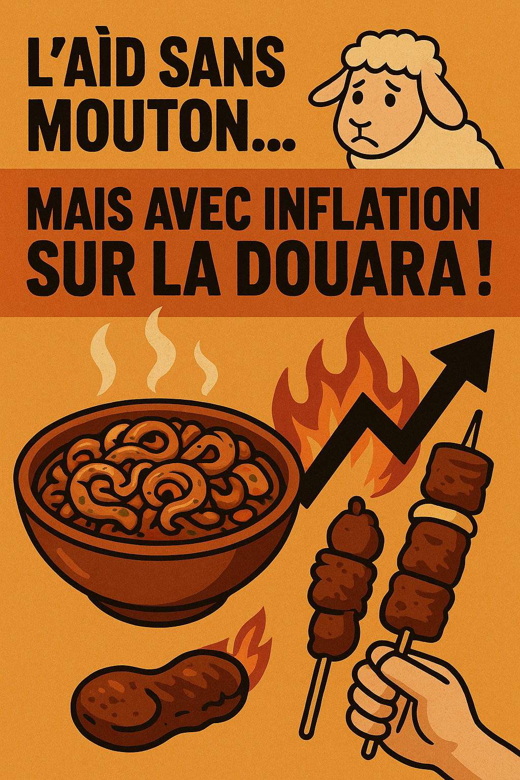 Billet humouristique :  L’Aïd sans mouton… mais avec inflation sur la douara !